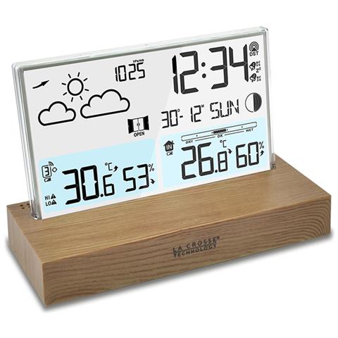 WS6207-MAC stazione meteorologica digitale Bianco, Legno LCD Batteria - Foto 3
