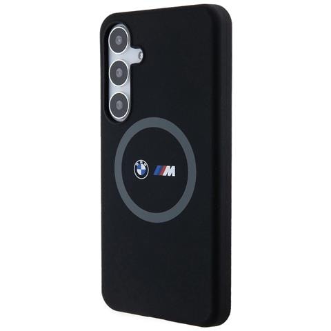Anello In Silicone Stampato Bmw M Magsafe Per Custodia Samsung Galaxy S24+ - Nero - Foto 2