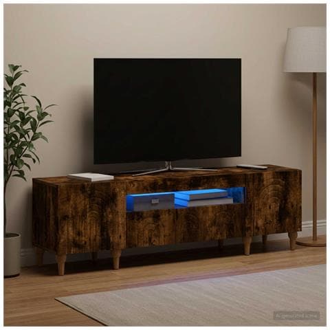 Mobile TV LED Rovere Fumo Legno ingegnerizzato - Foto 2