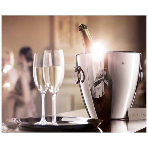 Rinfrescatore per champagne in acciaio inox 18/10 serie Jette - Foto 2