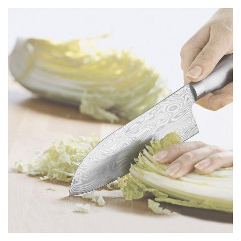 Coltello Santoku Grand Gourmet in acciaio damasco - Foto 6