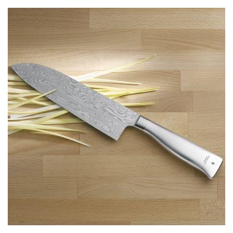 Coltello Santoku Grand Gourmet in acciaio damasco - Foto 2