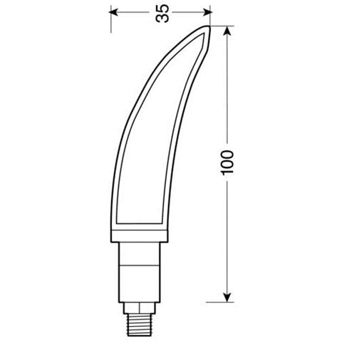 Frecce Katana 12v A Led Nero - Foto 2