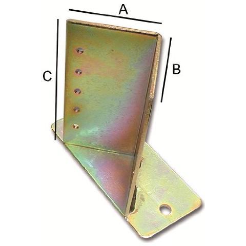 Supporto Angolare Per Travi 90x90 (104189) - Foto 1