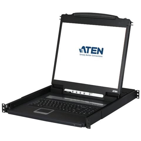 IDATA CL-1000N - Console USB-PS2 VGA con LCD 19'' da rack 19'', CL1000N - Foto 1