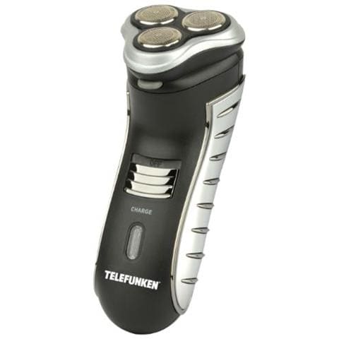 M06768 Rasoio Elettrico Ricaricabile con 3 Lame Rotanti Colore Nero - Foto 1