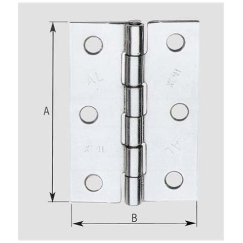Cerniera Pes. a. 838-sf-inox 2"" Pz. 24 - Foto 1