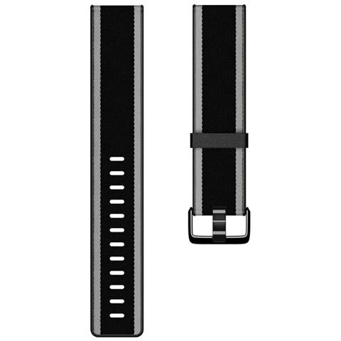 FB166WBBKGYL Cinturino Nero, Grigio Fluoroelastomero, Poliestere - Foto 1