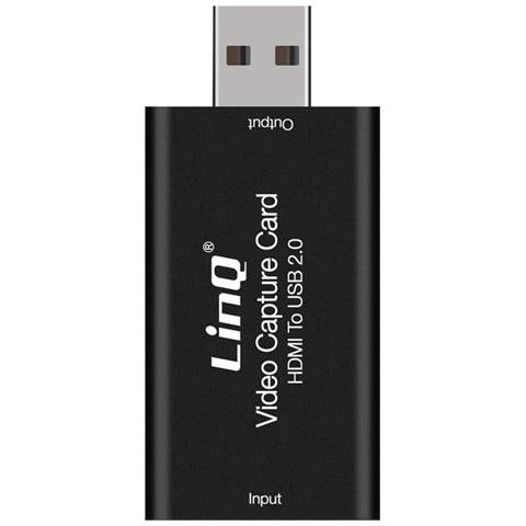 Scheda Acquisizione Audio E Video Hdmi A Usb 2.0 Full Hd 4k Uhd Nera - Foto 10