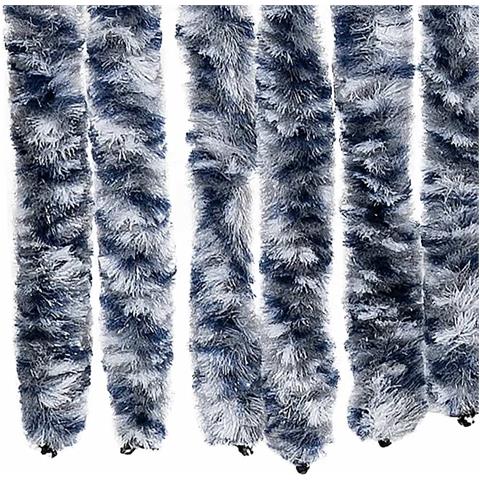 Zanzariera Blu e Bianco 56x200 cm Ciniglia - Foto 2