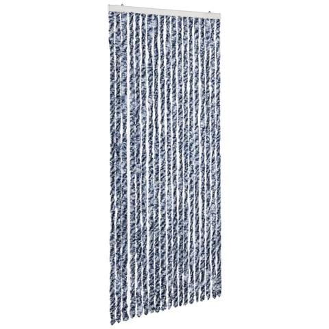 Zanzariera Blu e Bianco 56x200 cm Ciniglia - Foto 1