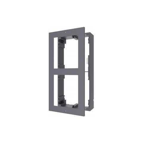 Cornice 2 Moduli Da Parete Intercom Plastica Nero - Ds-kd-acw2 - Foto 1