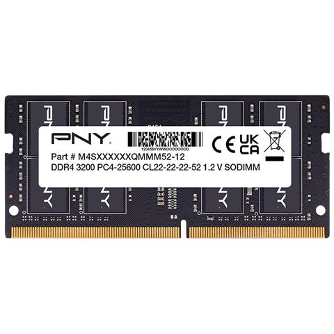 Memoria SODIMM Performance 16 GB (1 x 16 GB) DDR4 3200 MHz CL22 Colore Nero - Foto 1