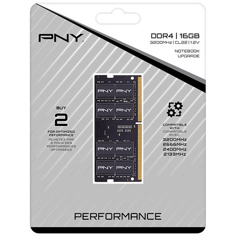 Memoria SODIMM Performance 16 GB (1 x 16 GB) DDR4 3200 MHz CL22 Colore Nero - Foto 2
