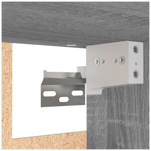 Mobile Pensile “Lyon” Grigio Sonoma 60x31x60 cm - Foto 2