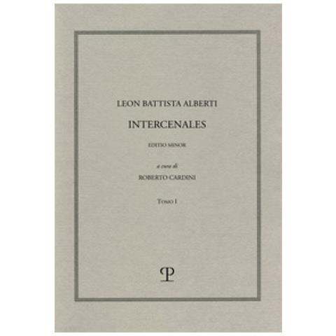 Leon Battista Alberti - Intercenales. Edition Minor. 1-2. - Foto 1