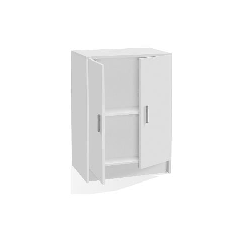 Armadio Multiuso Basso Bianco - Foto 4