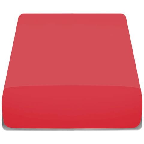 Copriseduta Per Divano Elasticizzato Antimacchia Genius In Tinta Unita Chaise Longue Rosso 1016 - Foto 1