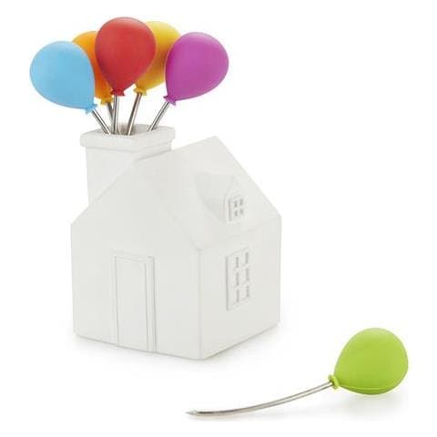 Snack Forks House Balloons - Set 6pcs. - Foto 1