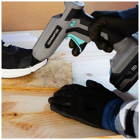 70015 pistola e penna a caldo Pistola per colla a caldo Nero, Blu, Grigio - Foto 7