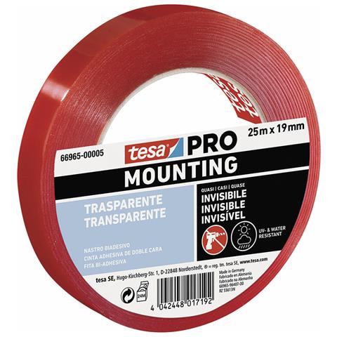 Nastro Adesivo Mounting Pro Double-face 19 Mm X 25 M - Foto 1