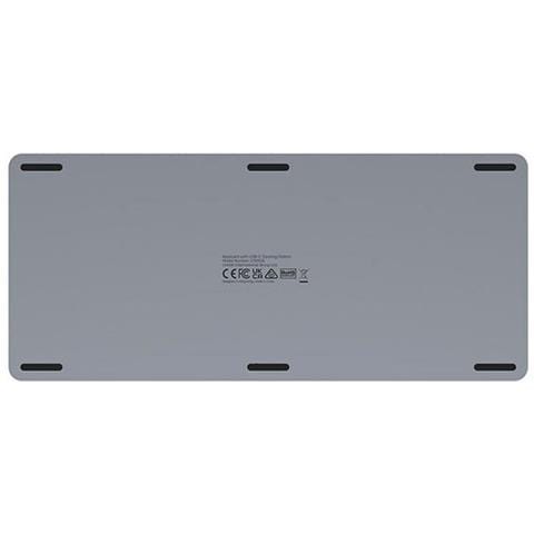 Tastiera Bluetooth D1092A Layout QWERTY US Monocromatica Colore Nero - Foto 5