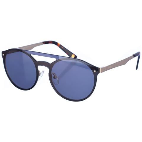 Occhiali Da Sole Unisex In Metallo Dalla Forma Ovale Alex - Foto 1