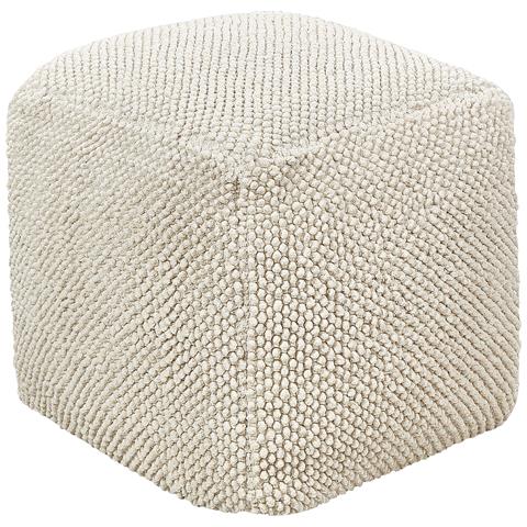 Pouf Joara Cotone Beige - Foto 2