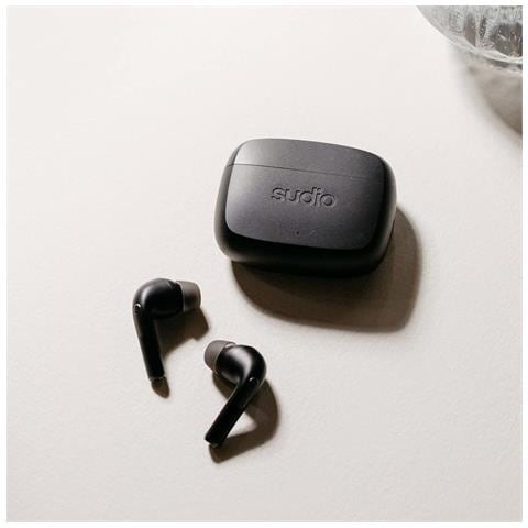 Auricolari Senza Fili Anc Ipx4 N2 Pro Con Custodia E Punte In Silicone, Nero - Foto 4
