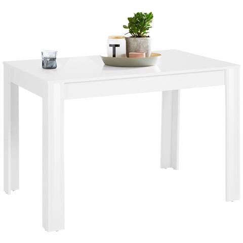 Lynn Tavolo Da Pranzo In Mdf Bianco - Foto 4