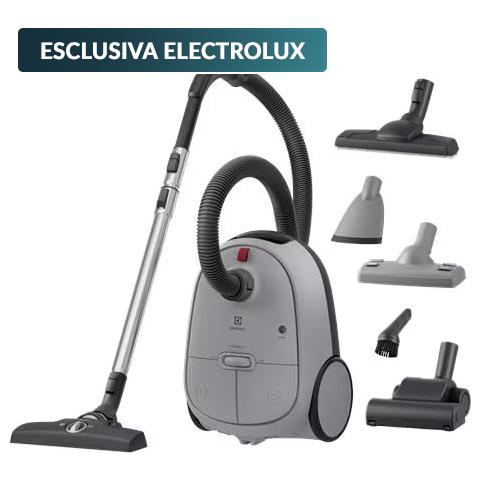 600 Bagged Cleaner Aspirapolvere a Traino EB61A5UG con Sacco Potenza 850 Watt Colore Grigio - Foto 1