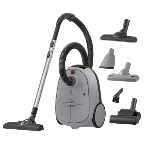 600 Bagged Cleaner Aspirapolvere a Traino EB61A5UG con Sacco Potenza 850 Watt Colore Grigio - Foto 8