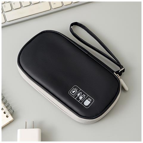 Borsa Organizer Per Elettronica Da Viaggio - Nero - Foto 2