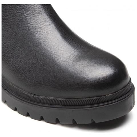 Black Casual Closed Boots Stivali Pelle Scarpe Donna Nero Eu 38, 9-25552-29-022 - Foto 3