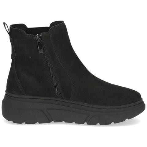 Black Casual Closed Booties Stivaletti Pelle Scarpe Donna Nero Eu 36, 9-25414-43-008 - Foto 3