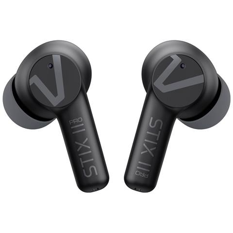 VEP-771-STIX2-PRO-B cuffia e auricolare Cuffie Wireless In-ear Chiamate /Musica /Sport /Tutti i giorni Nero - Foto 1