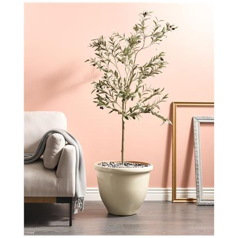 Vaso Per Piante Tesalia 49 Cm Beige Chiaro - Foto 1