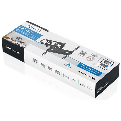 WT70TSLE-325 Supporto TV a parete 177,8 cm (70") Nero - Foto 2