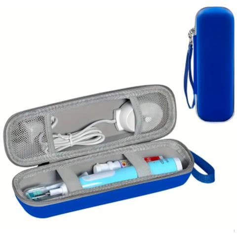 Custodia Da Viaggio Per Spazzolino Elettrico In Nylon Blue - Foto 1