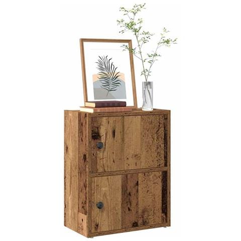 Libreria Legno Vecchio 40x24x52 Cm In Legno Multistrato - Foto 1