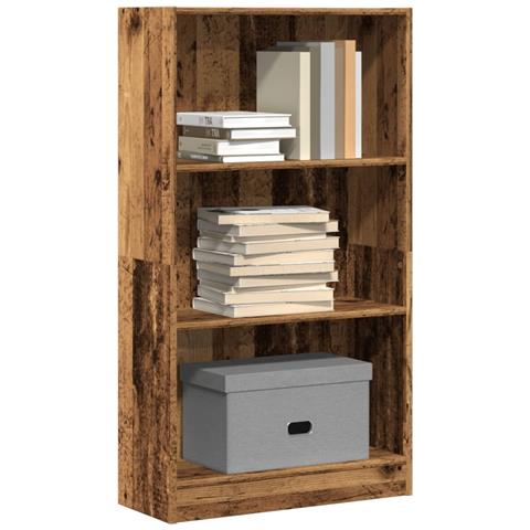 Libreria Legno Antico 60x24x109 Cm In Truciolato - Foto 1