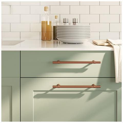 Maniglie Per Mobili 10 Pz Bronzo 192 Mm In Acciaio Inox - Foto 1