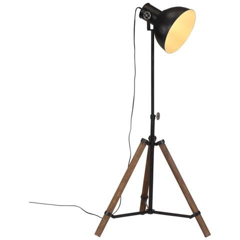 Lusso Casadino -  Lampada Da Terra 25 W Nera 75x75x90-150 Cm E27 - Foto 2