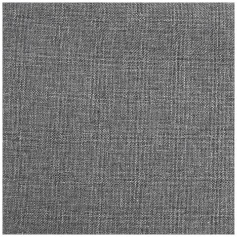 Sedie Da Pranzo Girevoli 6 Pz Grigio Chiaro In Tessuto - Foto 8