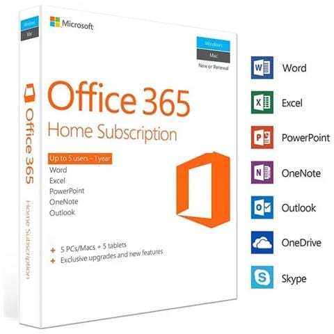 | Office 365 Family (5-users, 1-year), Europe | Con Office | Attivazione E-mail - Foto 1