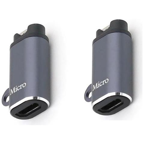 Adattatore Da Micro Usb Femmina A Connettore Dritto Per Orologi Garmin - Set Da 2 - Foto 1