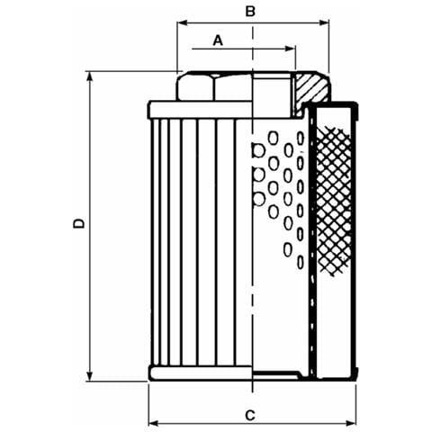 Filtro In Aspirazione Da 3/4"" Filtrazione 60µ - Foto 2