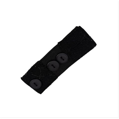 Estensore Per Pantaloni Premaman (4x12cm): Fascia Regolabile Per Una Gravidanza Confortevole Black - Foto 1