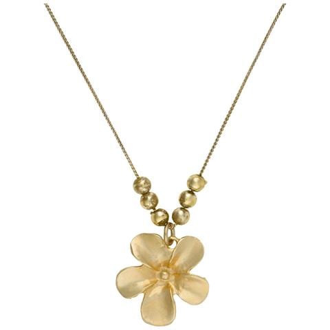 Girocollo Con Catena In Oro E Ciondolo A Forma Di Fiore Fatato - Foto 2