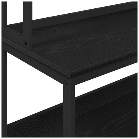 Mensola da cucina Rovere Nero 60 x 40 x 168 cm - Foto 9